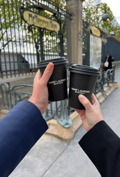 Saint Laurent Coffee Shop Paris