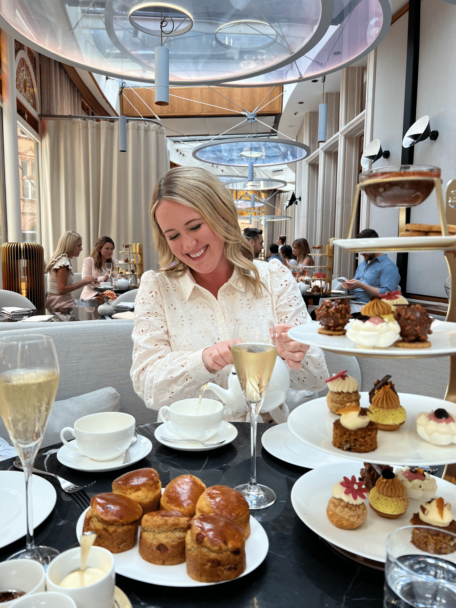 Best Afternoon Tea in London at The Connaught Hotel