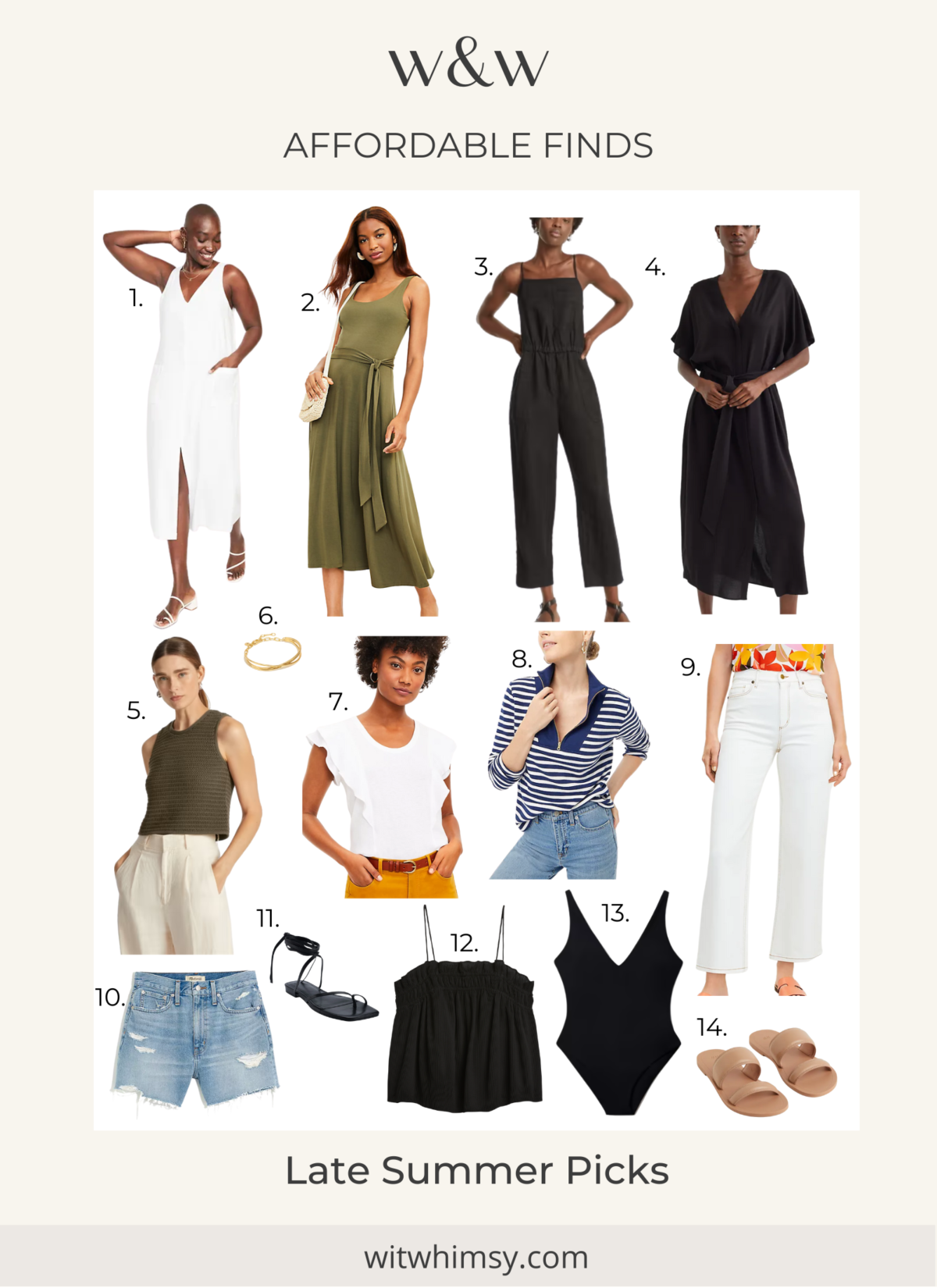 Late Summer Fashion Finds