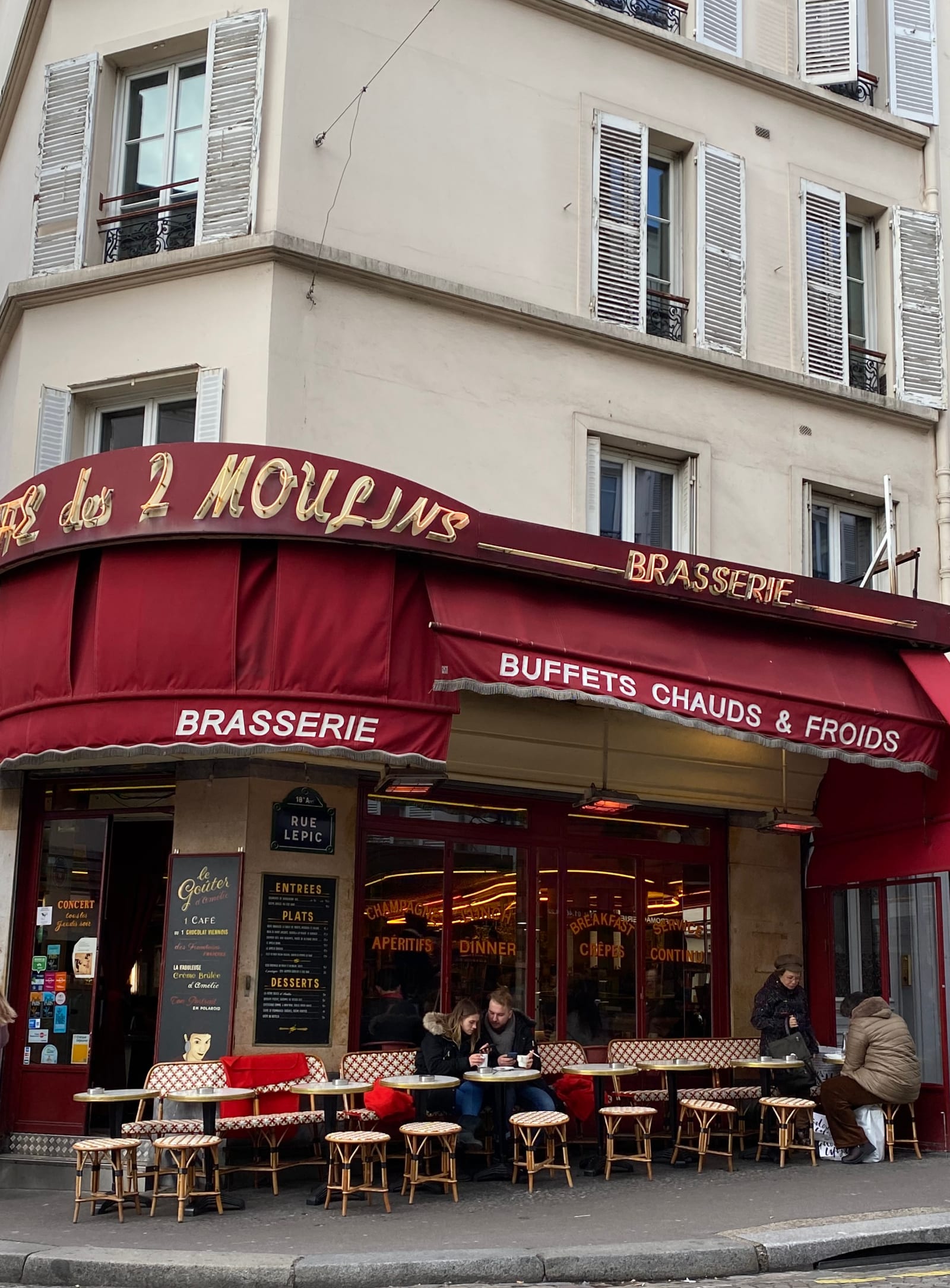 Paris Cafe in Montmartre