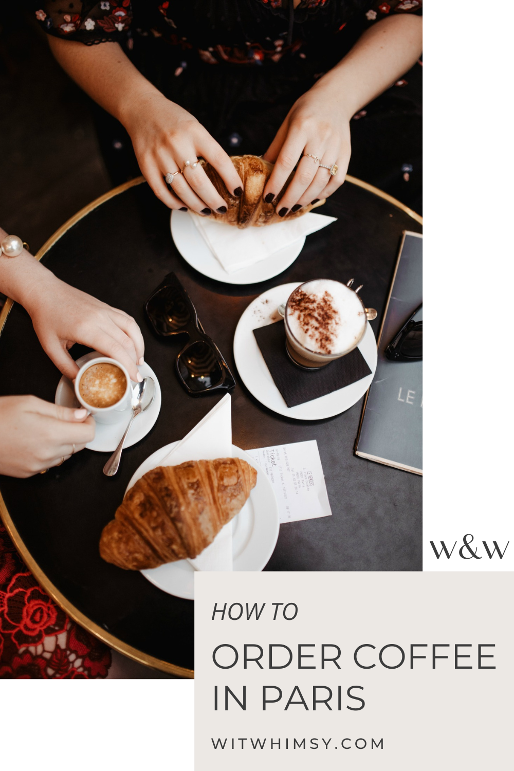How to Order Coffee in Paris | wit & whimsy