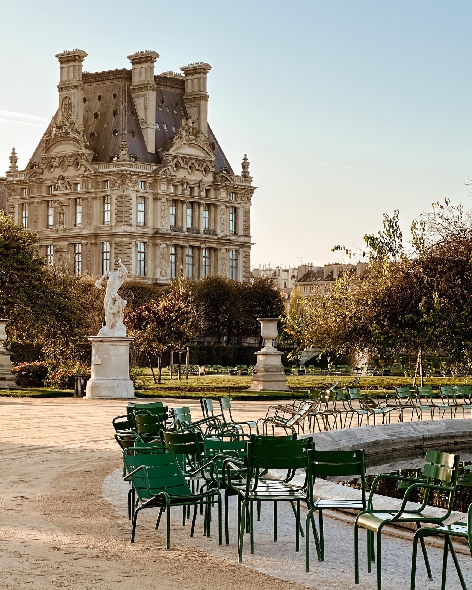 Paris Tuileries in the Fall