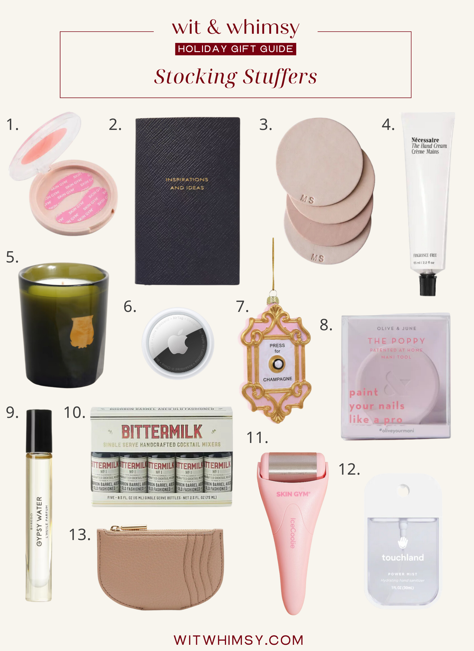 Gift Guide - Stocking Stuffers under $25 - Sweetphi