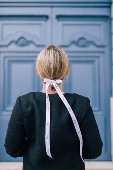 Dior Bow in Paris