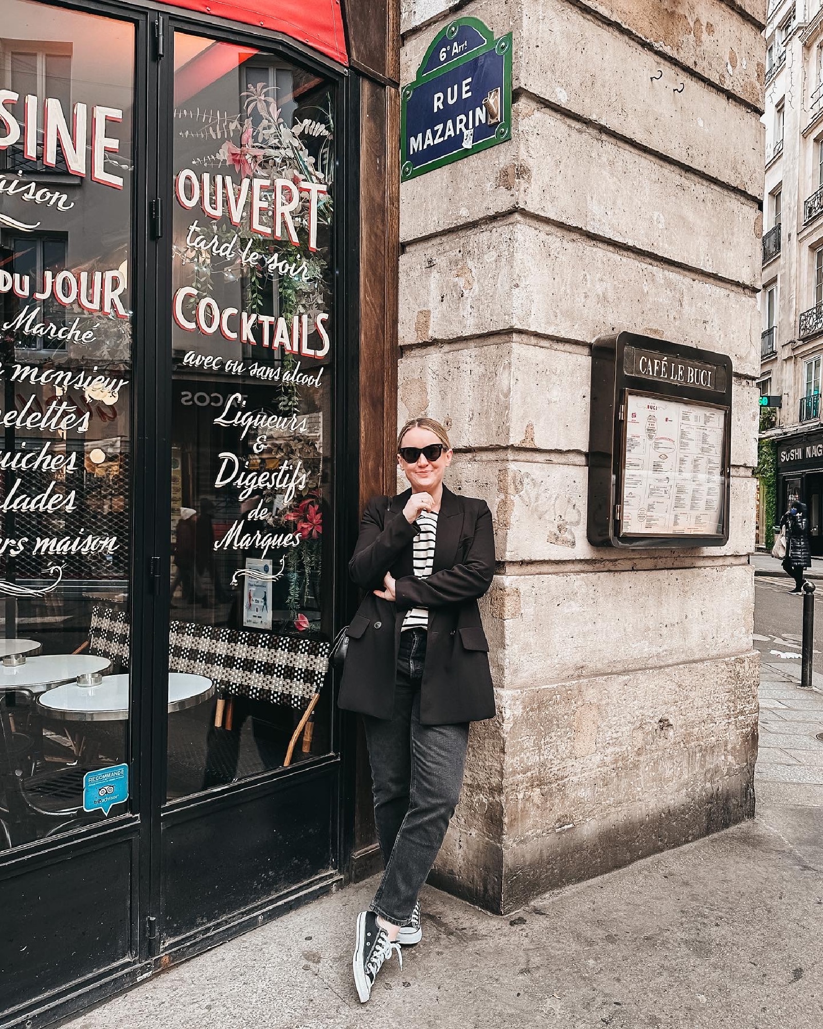 Paris Winter Outfit | Oversized Blazer