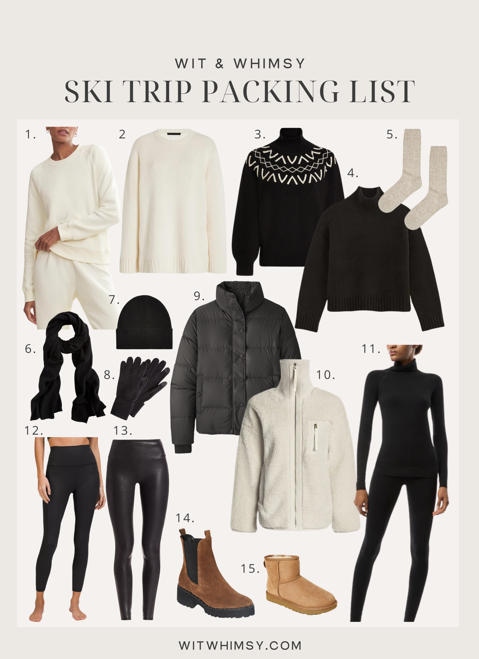 What to pack for a Vail Ski Trip