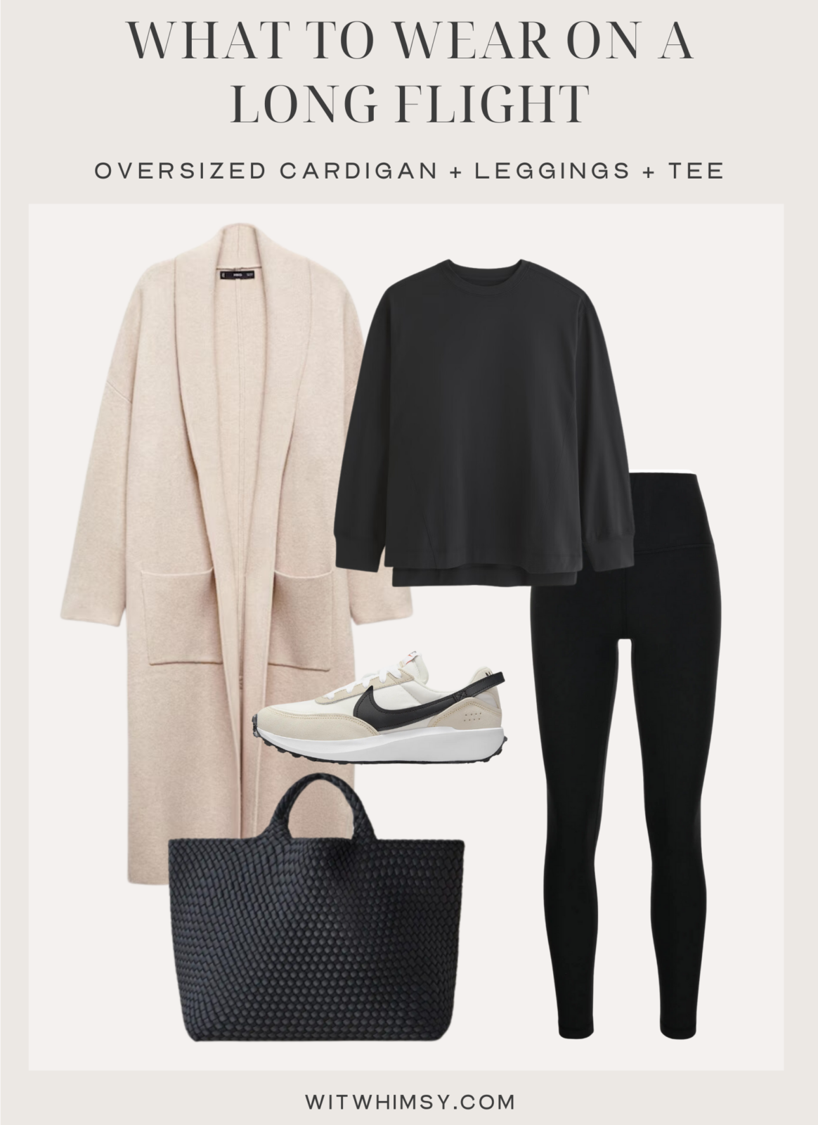 What to Wear on a Long Flight - wit & whimsy