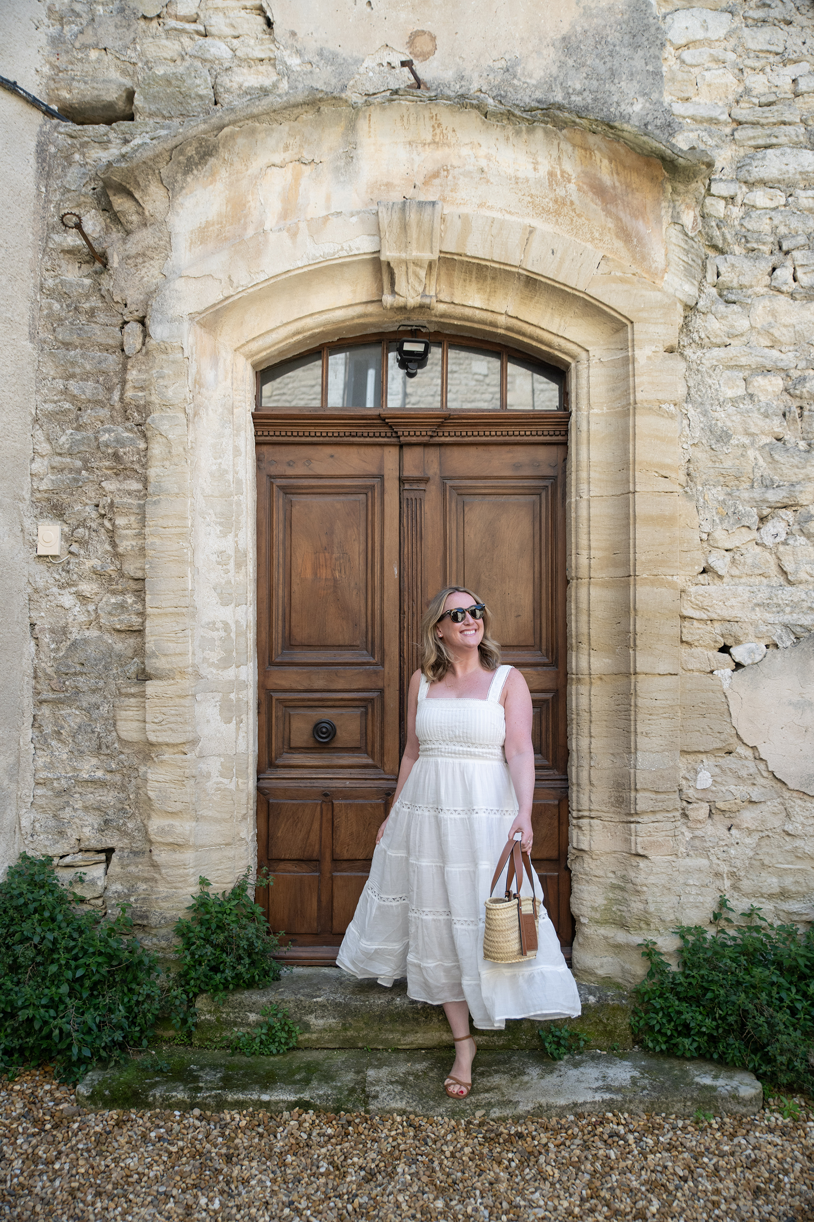 Meghan Donovan wearing Veronica Beard Lucien Dress