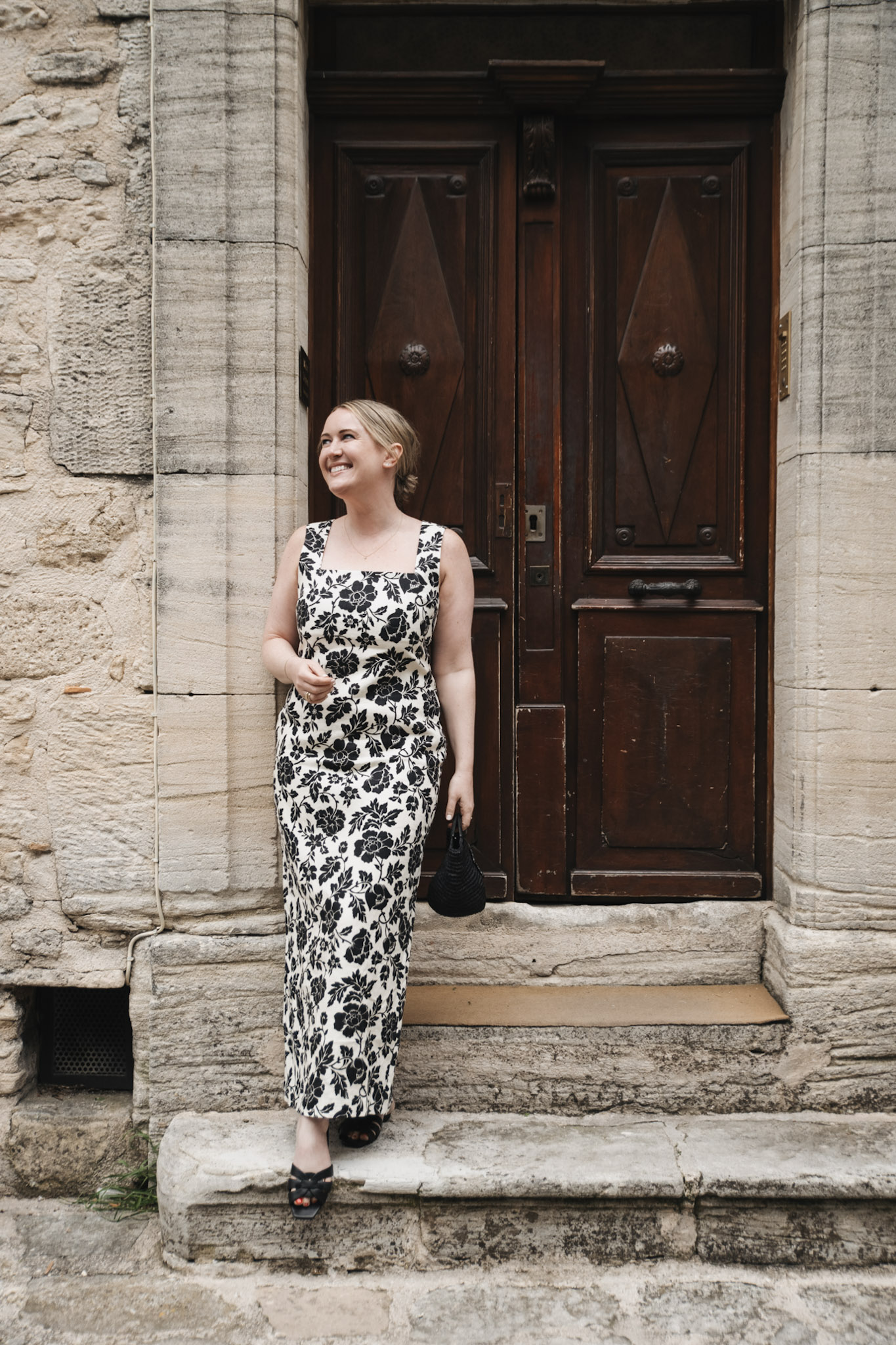 Floral Dress in France for Summer