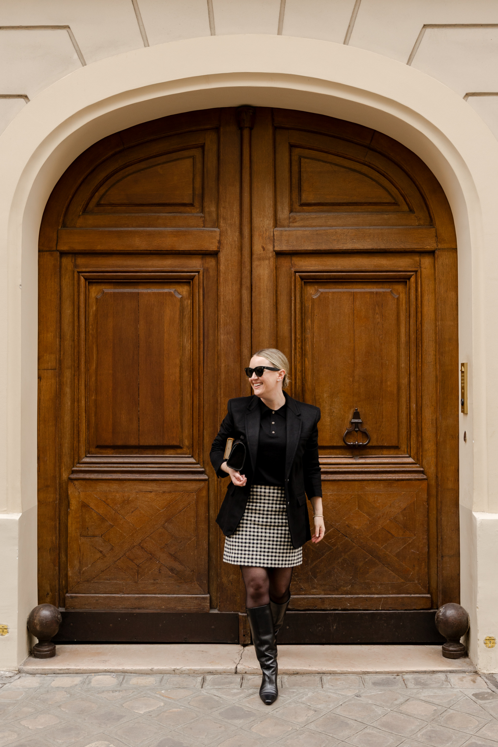 Preppy Winter Outfit in Paris