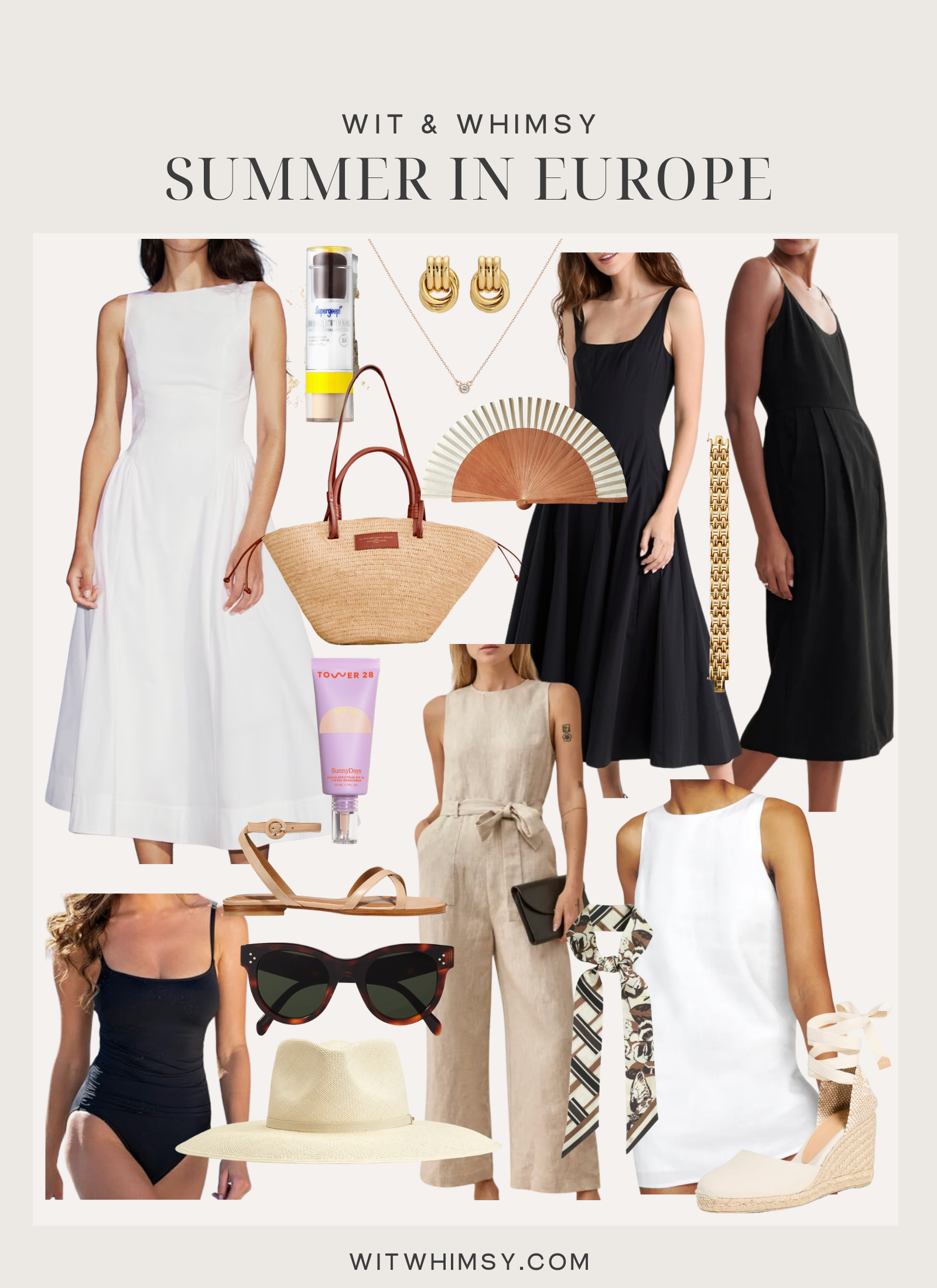 What to Pack for Europe in Summer What to Pack for Summer in Europe by wit & whimsy