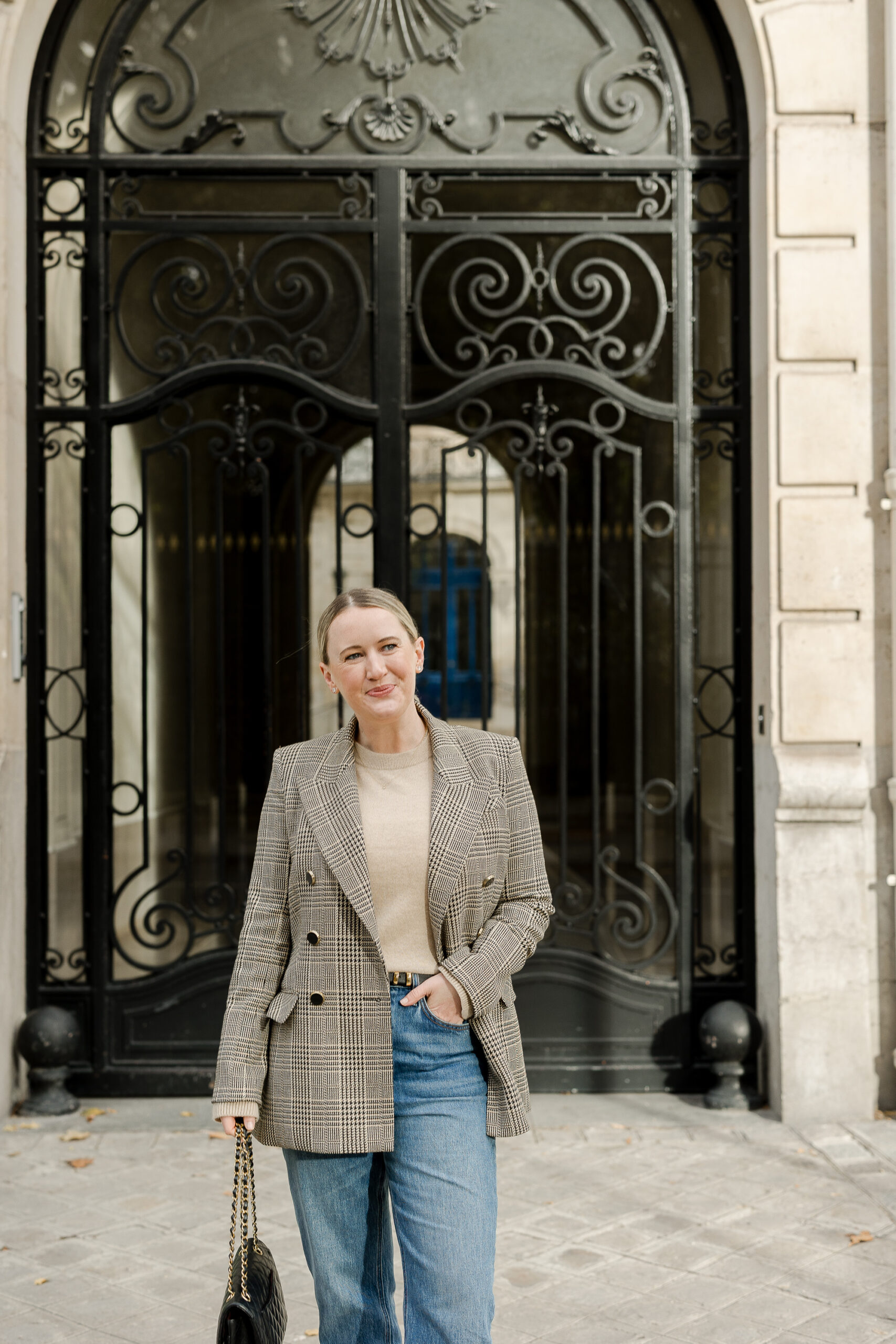 Paris October Packing List - blazer.