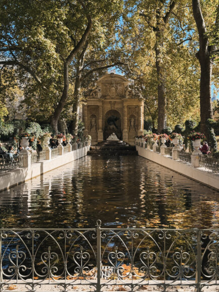 Paris Park in Autumn