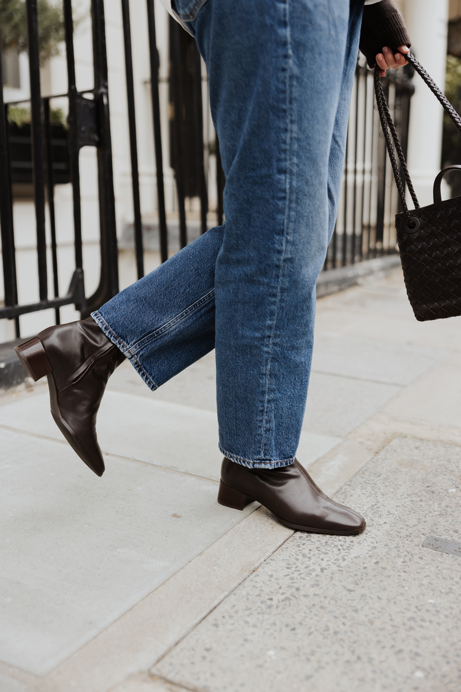 Margaux Phoebe boots in London - What Shoes to Wear in London