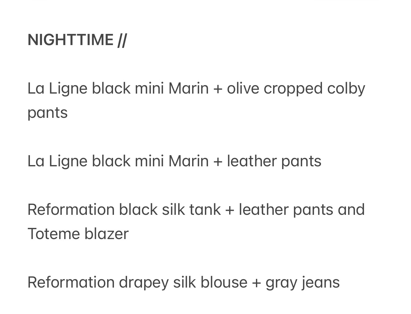 How to Plan Outfits for Vacation