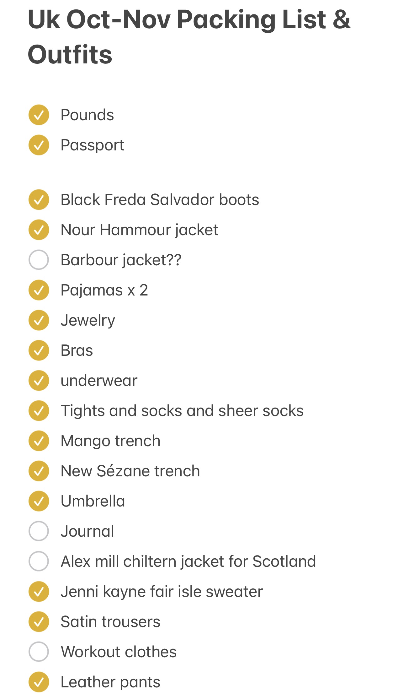How to Plan Outfits for Vacation